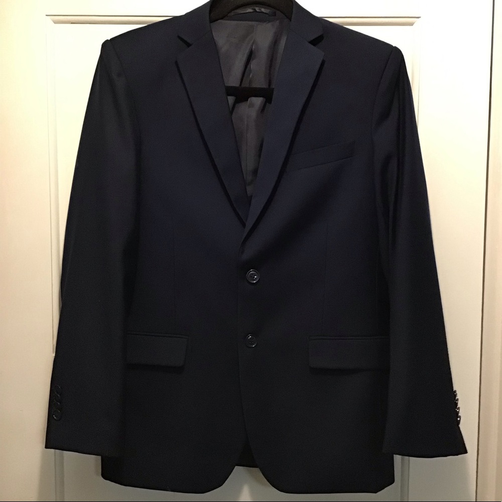 Issac Mizrahi boys suits navy size 20 - Picture 2 of 11